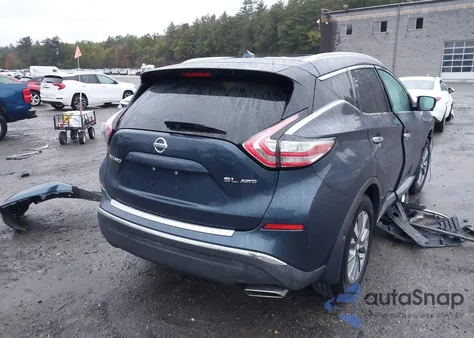 2015 Nissan Murano Sl from USA, damaged, VIN 5N1AZ2MH5FN232820